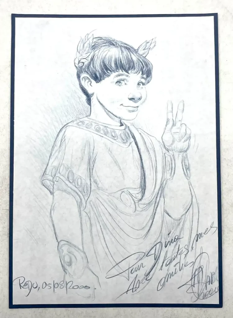 philippe-delaby-original-dedicace-a-dina-sa-coloriste-signe