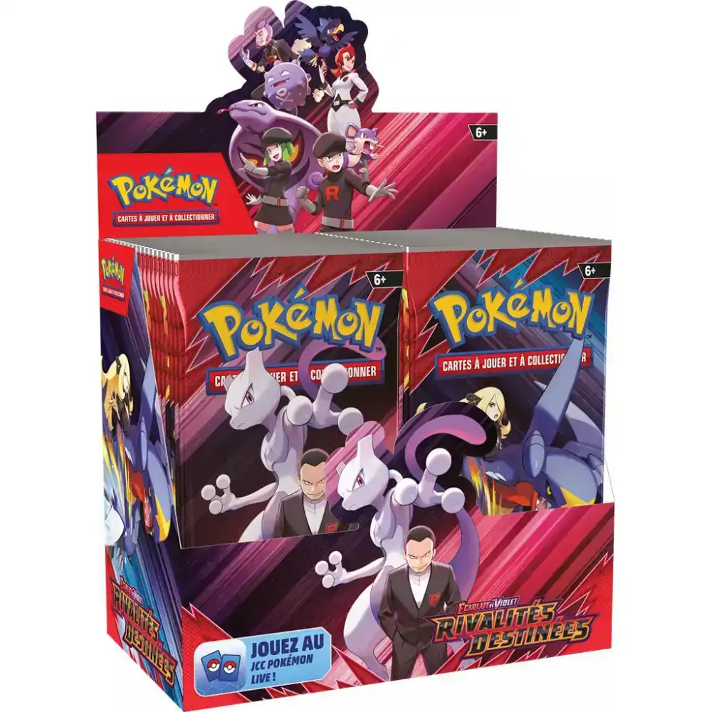 Display Pokémon EV10 Rivalités Destinées 36 boosters scellé