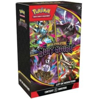 Bundle Pokémon ME05 Nuit Noire 6 boosters