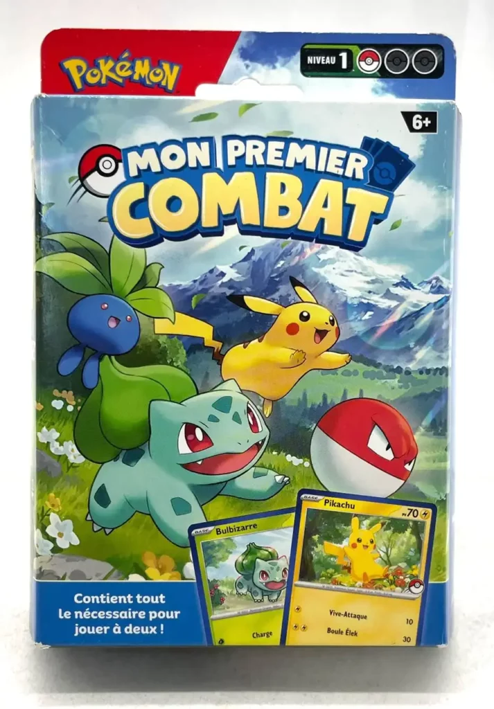 Pokémon Mon Premier Combat Pikachu et Bulbizarre