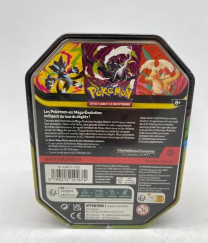 Pokébox Méga Puissances Pokémon -verso