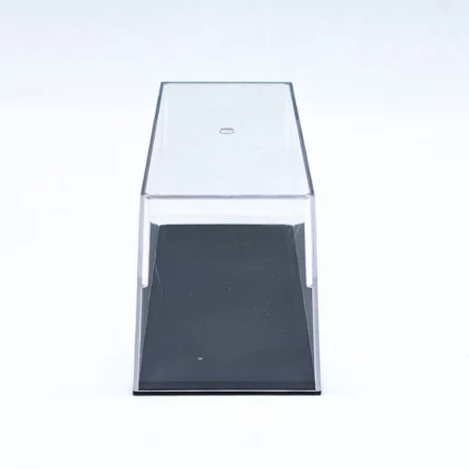 boîte vitrine 1/64 en plexi avec socle noir de coté
