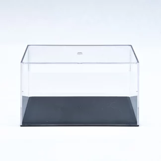 boîte vitrine 1/64 en plexi avec socle noir