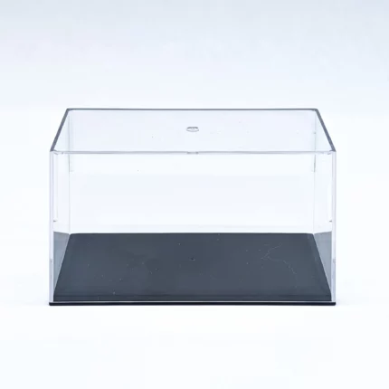 boîte vitrine 1/64 en plexi avec socle noir