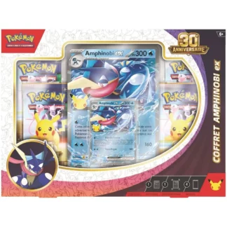 Coffret Pokémon Amphinobi-ex 30ème Anniversaire