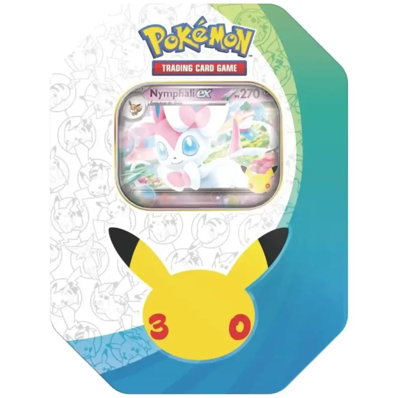 Tin Box Pokémon 30ème Anniversaire Nymphali-ex