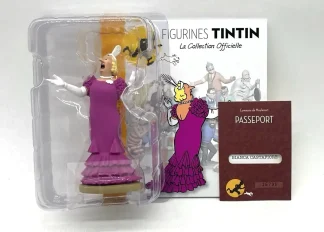 La Castafiore en concert figurine Tintin n°48 avec livret et certificat