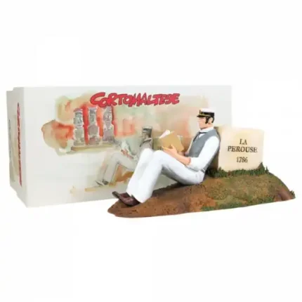 Corto Maltese La Pérouse 1786 statuette résine Collectoys Plastoy