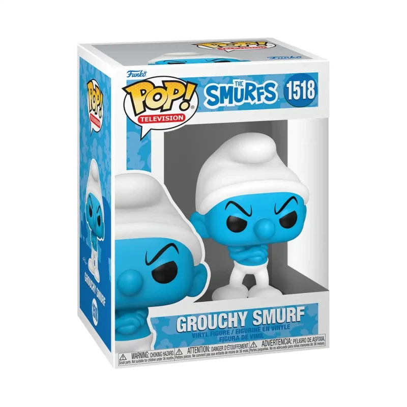 Funko Pop Schtroumpf Grognon 1518 Grouchy Smurf Les Schtroumpfs