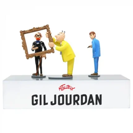 Gil Jourdan Popaïne et vieux tableaux figurine Pixi 6665 limitée à 350 exemplaires