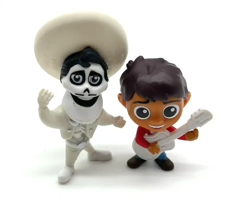 Miguel Rivera et Ernesto de la Cruz – Lot de 2 Mini-Figurines Coco – Disney Pixar – Mattel