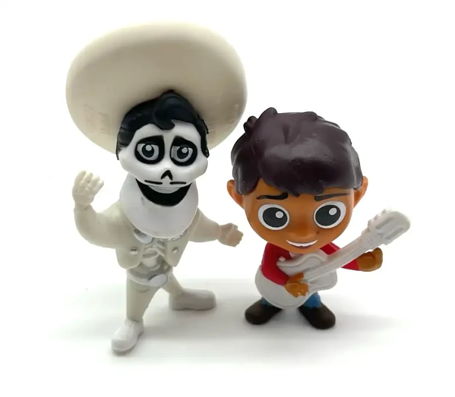 Miguel Rivera et Ernesto de la Cruz – Lot de 2 Mini-Figurines Coco – Disney Pixar – Mattel