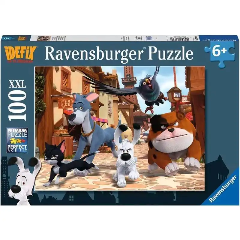 Puzzle Idéfix 100 pièces XXL – Ravensburger Puzzle Idéfix et les Irréductibles 100 pièces XXL Ravensburger 49 x 36 cm