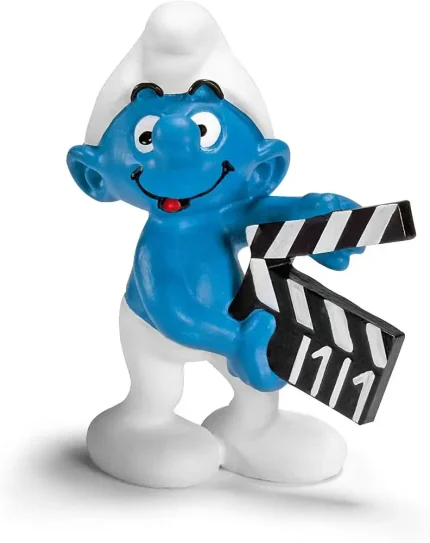 Schtroumpf Clap de cinéma figurine Schleich 20710 Peyo