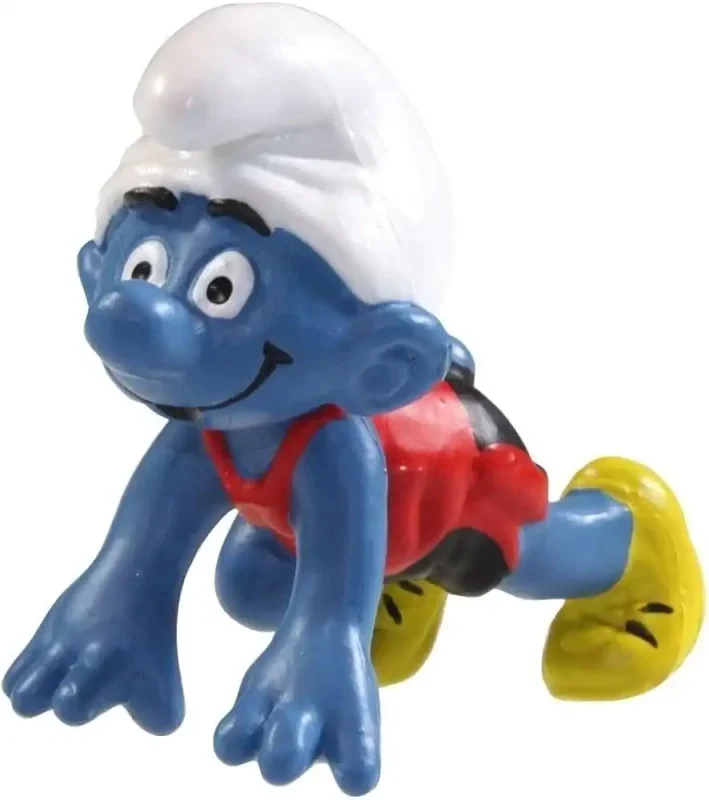 Schtroumpf Sprinteur figurine Schleich 20441 Peyo 1996